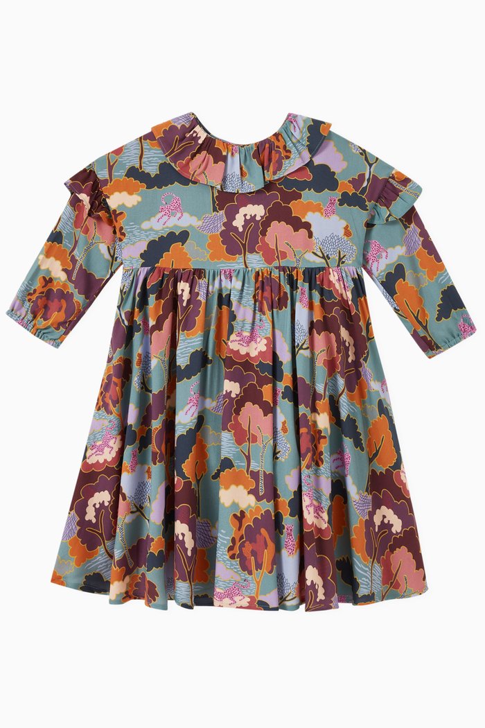 

Patti Dress in Viscose, Blue