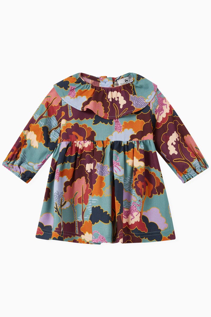 

Patti Dress in Cotton, Blue