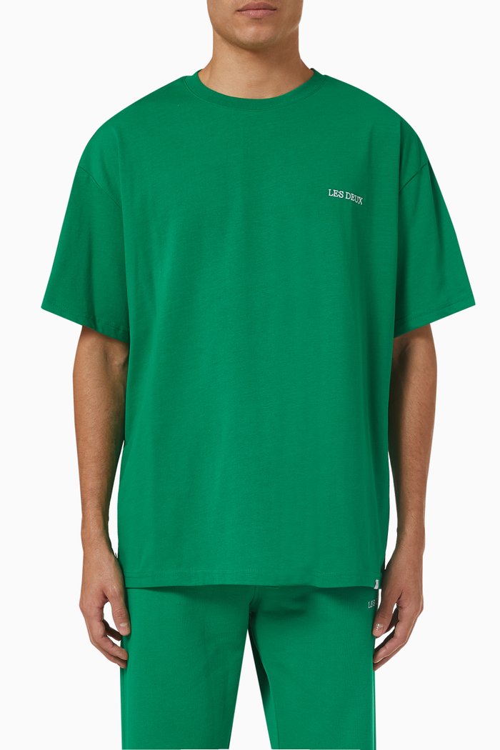 

Diego T-shirt in Recycled Cotton Jersey, Green