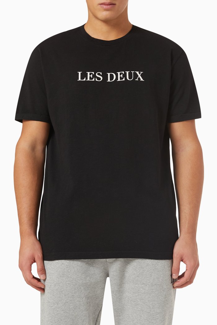 

Logo T-shirt in Cotton Jersey, Black
