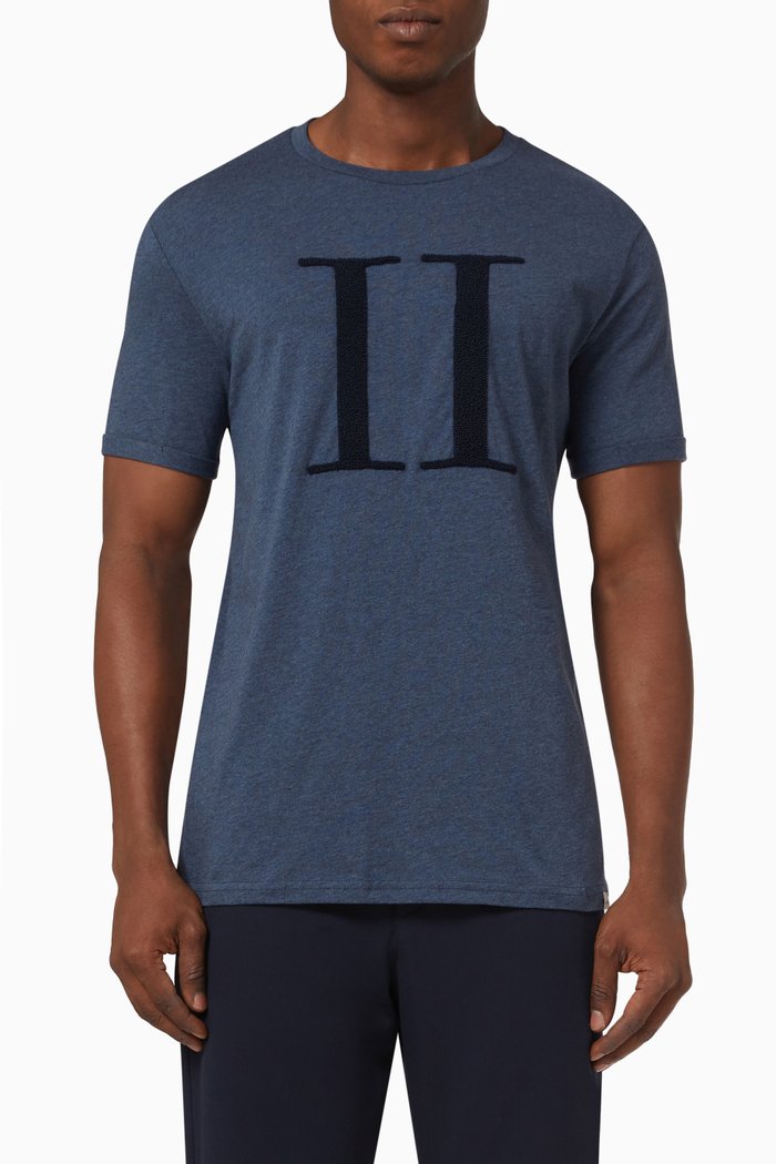 

Encore Boucle T-shirt in Cotton, Blue
