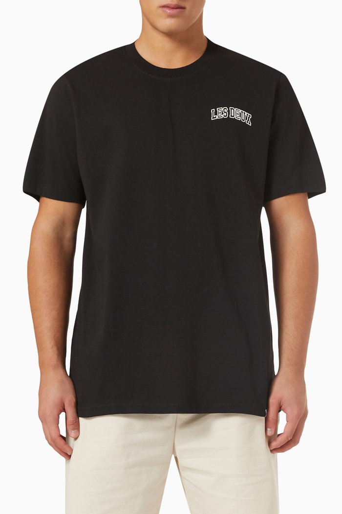 

Logo T-shirt in Cotton Jersey, Black