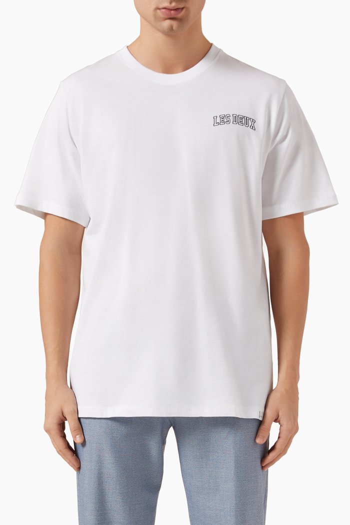 

Blake Logo T-shirt in Cotton-jersey, White