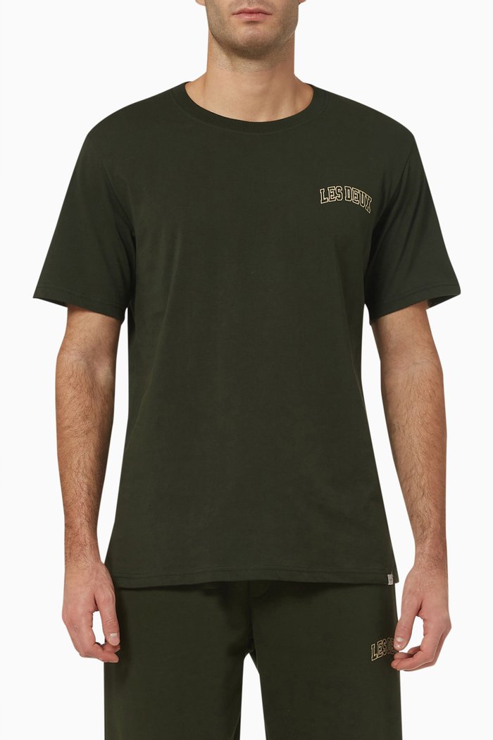 

Logo T-shirt in Cotton Jersey, Green