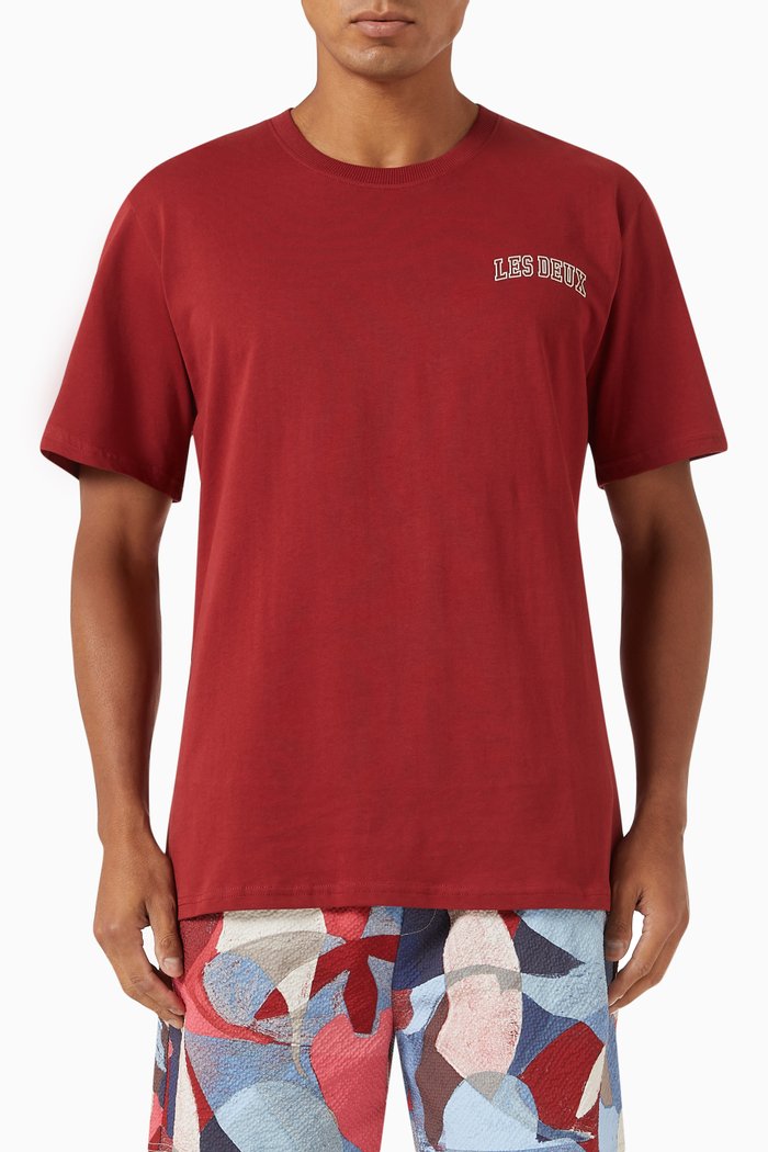 

Blake Logo T-shirt in Cotton-jersey, Red
