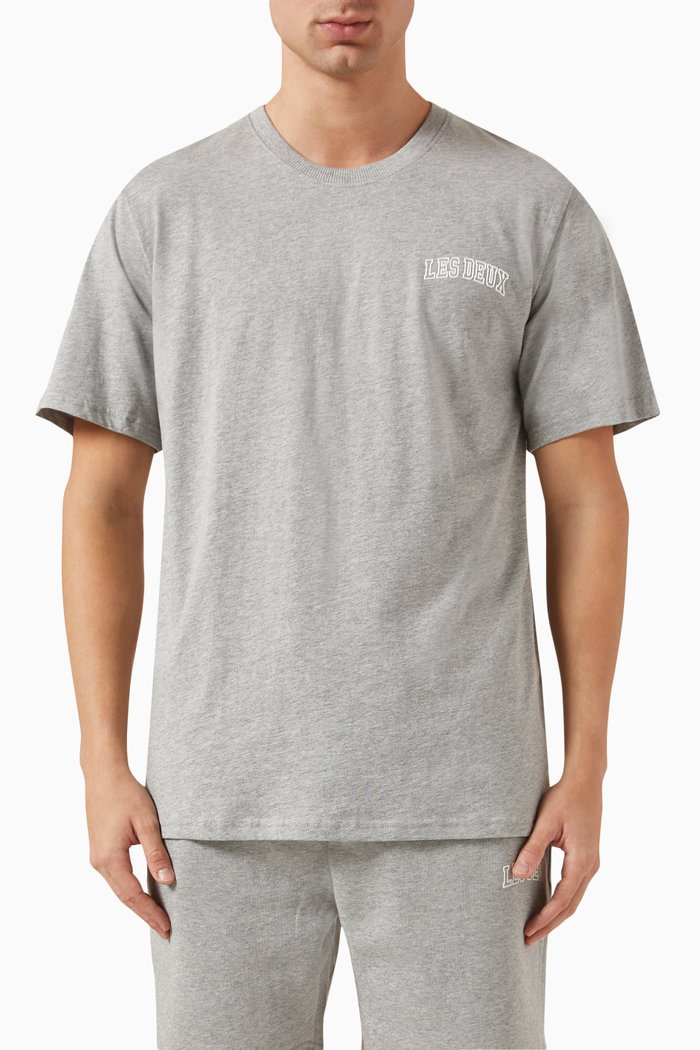 

Blake Logo T-shirt in Cotton-jersey, Grey