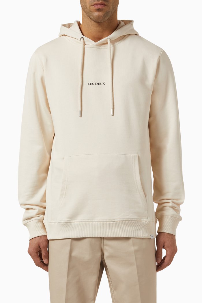 

Lens Hoodie in Fleece, Neutral