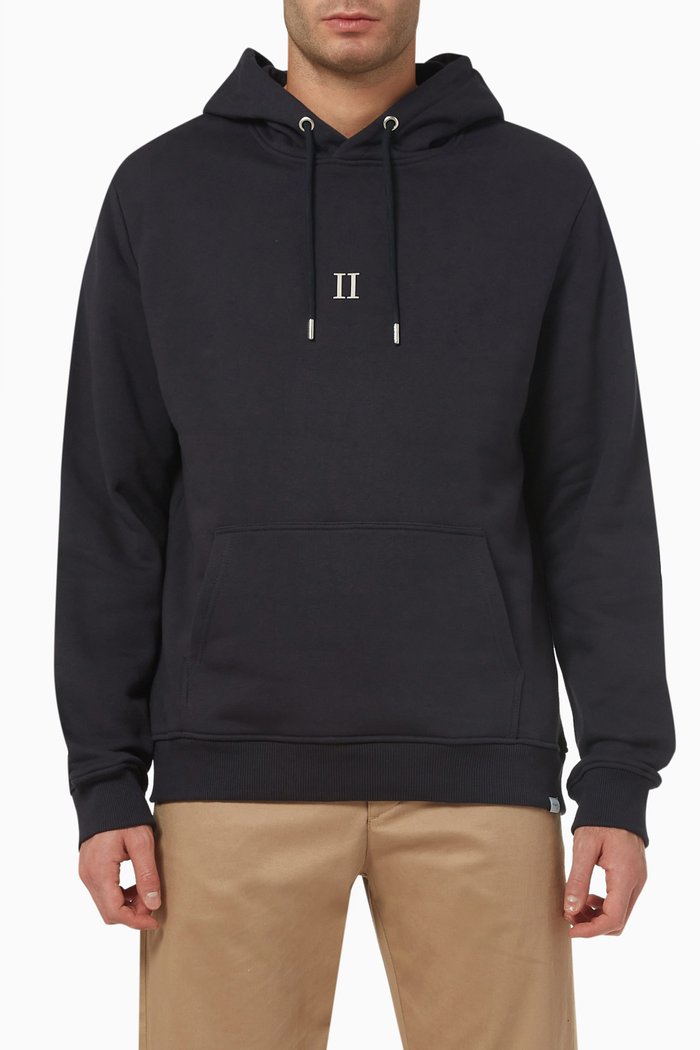 Mini Encore Hoodie in Cotton, Blue