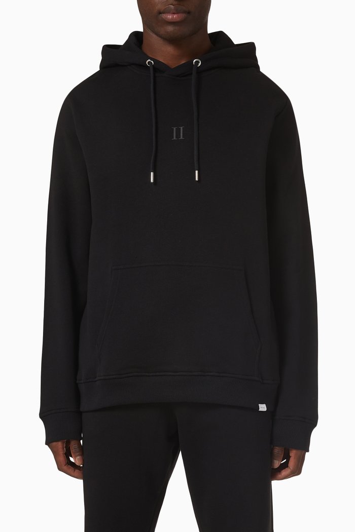 

Mini Encore Hoodie in Cotton, Black