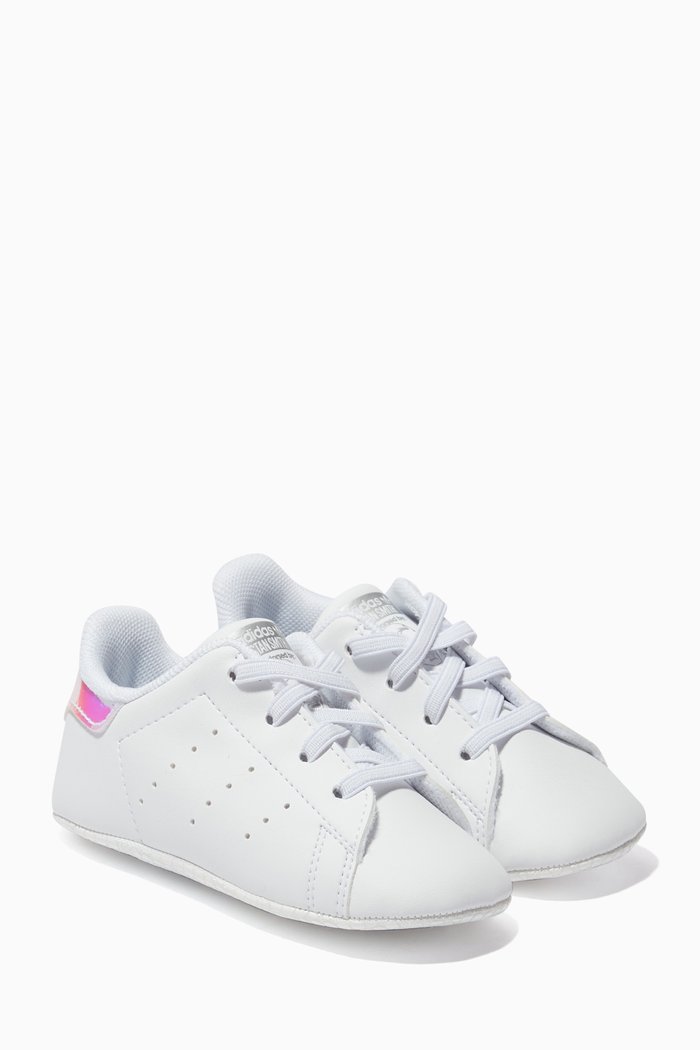 Stan Smith Crib Sneakers, White