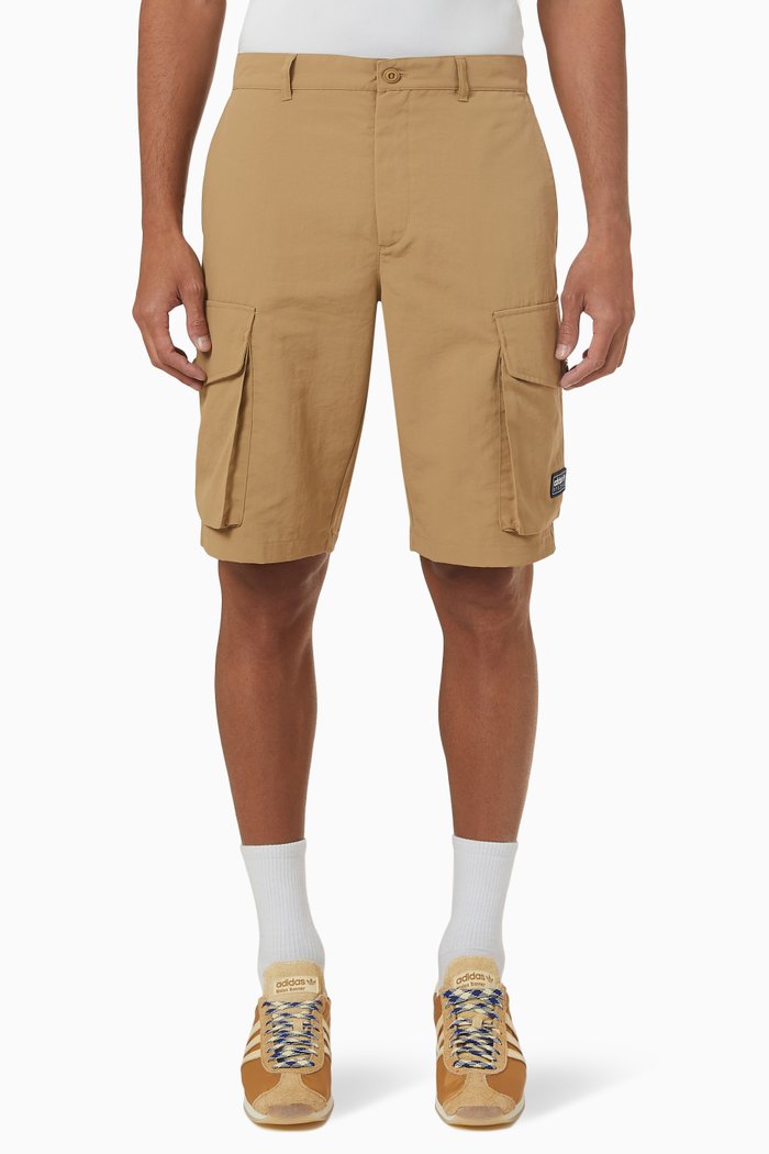 

Portinatx Cargo Shorts in Nylon, Neutral