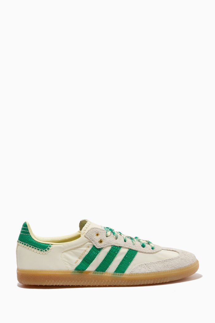 

x Wales Bonner Samba Low-top Sneakers in Suede, Neutral