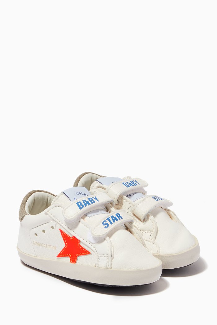 

Goldstar Sneakers in Leather, White