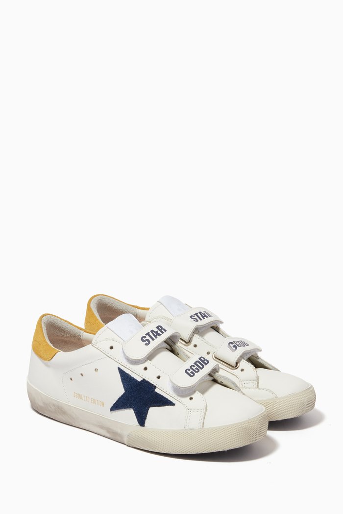 

Goldstar Sneakers in Leather, White
