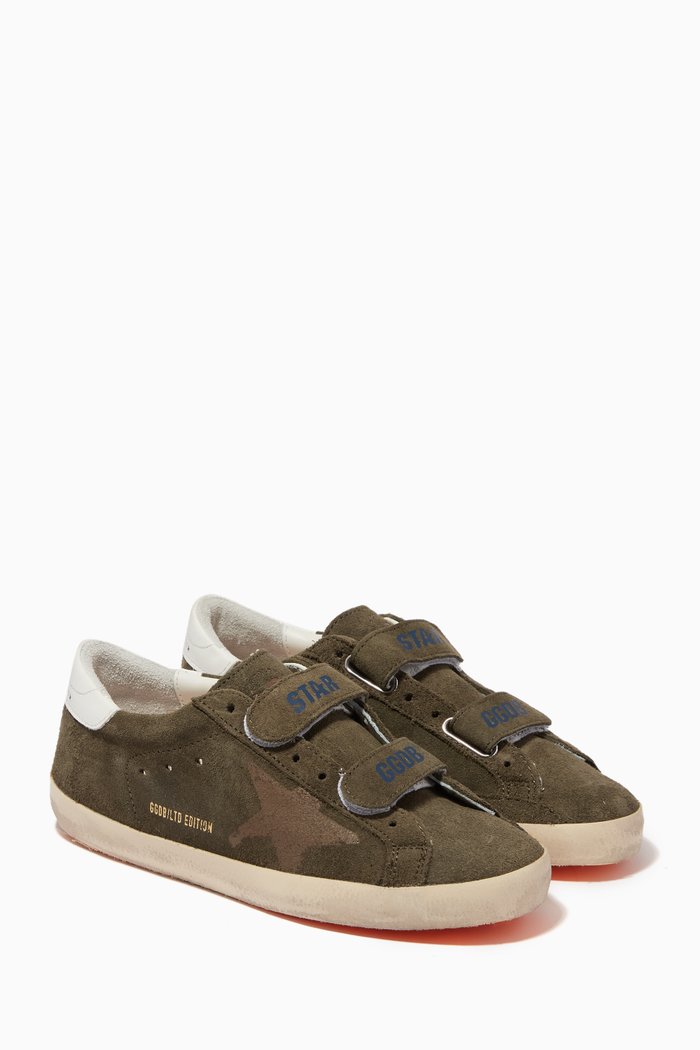 

Goldstar Low-top Sneakers in Suede, Neutral