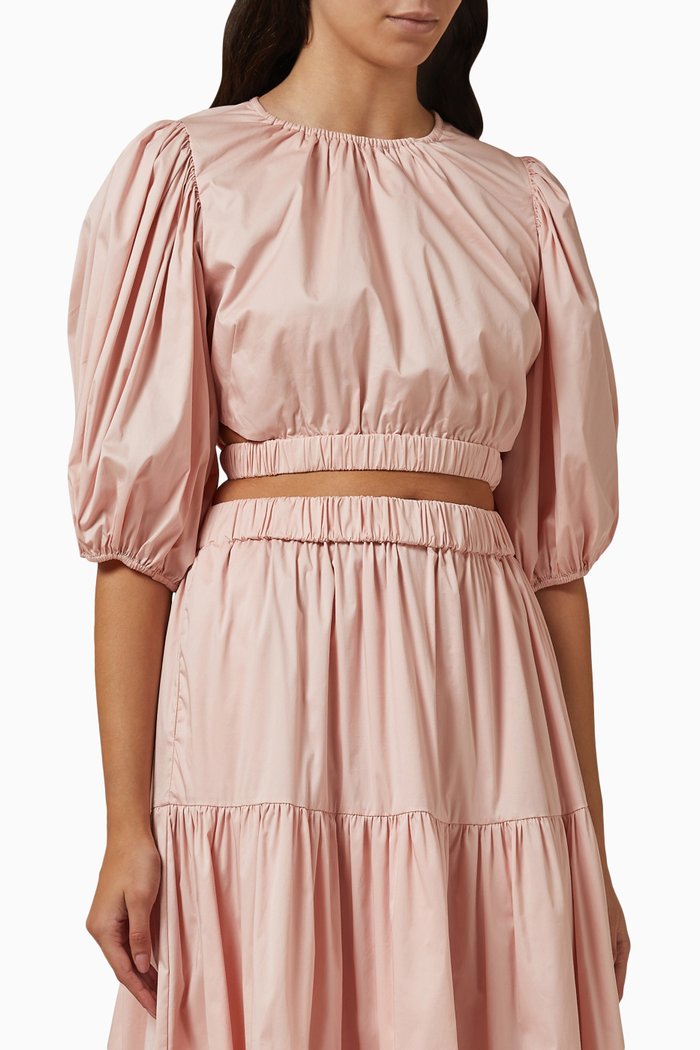 

Penny Crop Top in Soft-cotton, Pink