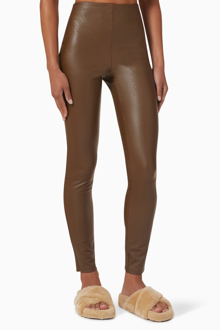 

Better Than Leather Leggings, Brown