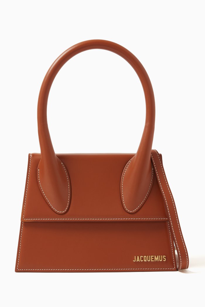

Le Grand Chiquito Tote Bag in Smooth Leather, Brown