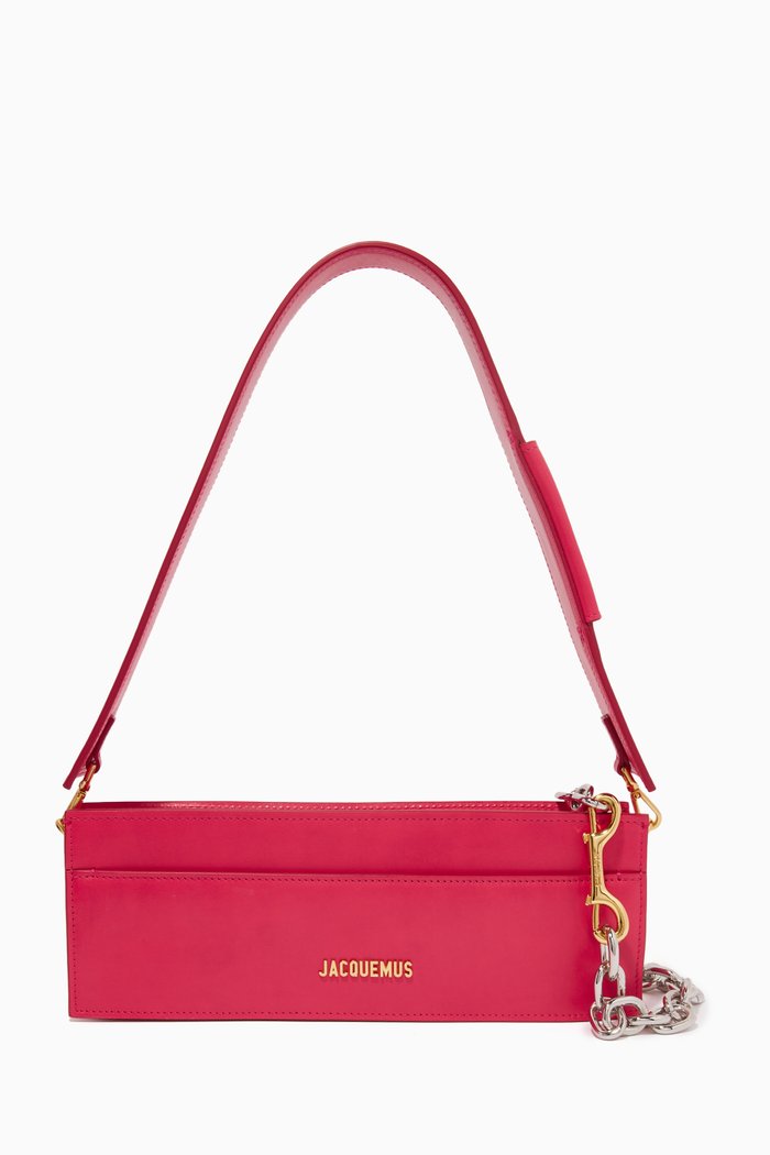 

Le Ciuciu Shoulder Bag in Leather, Pink