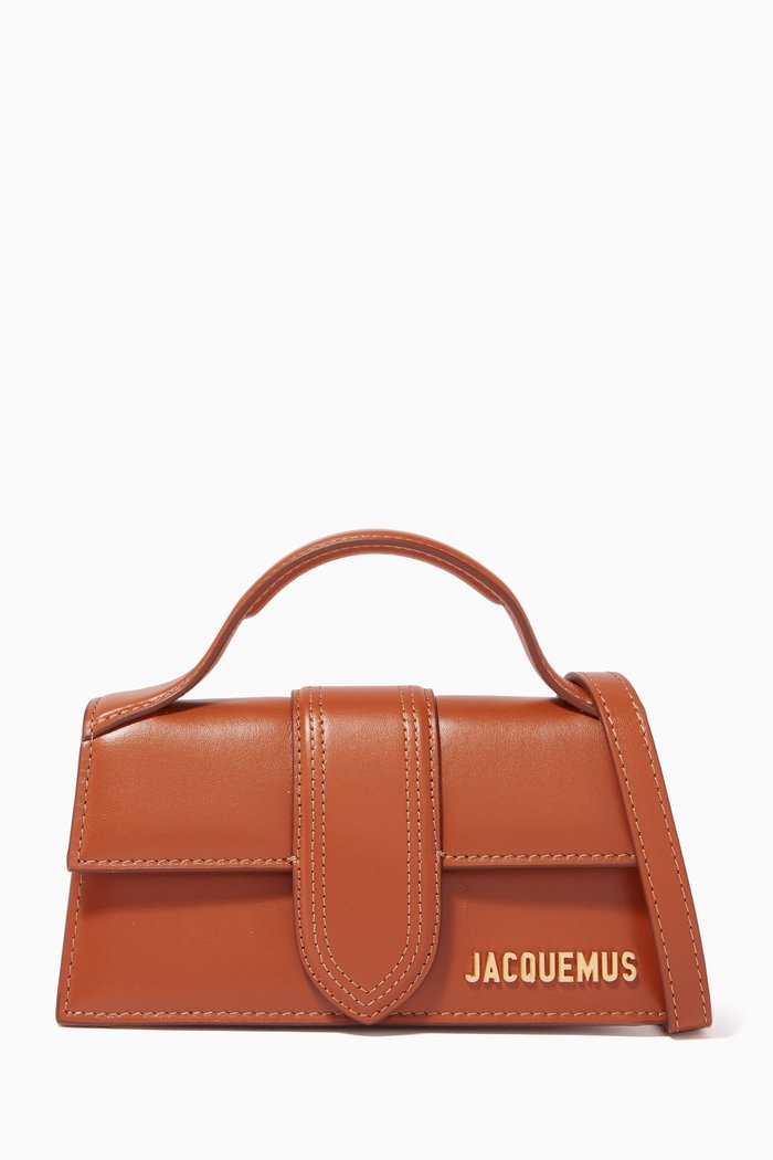 

Le Bambino Mini Bag in Leather, Brown