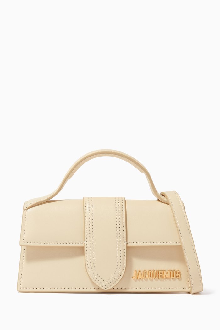 

Le Bambino Mini Bag in Leather, Neutral