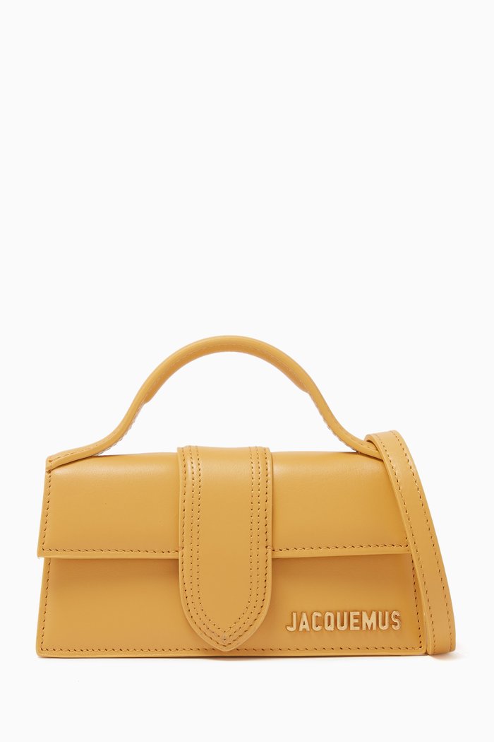 

Le Bambino Mini Bag in Leather, Yellow