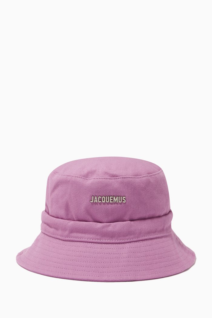 

Le Bob Gadjo Bucket Hat in Cotton-canvas, Purple