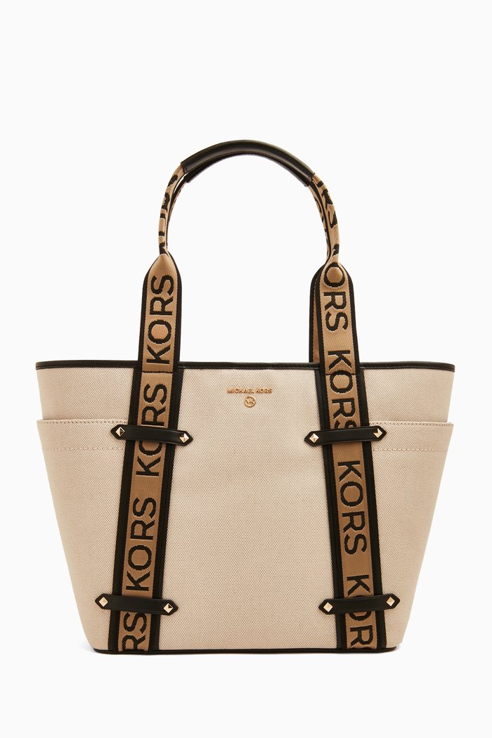 

Large Maeve Tote Bag in Canvas, Black