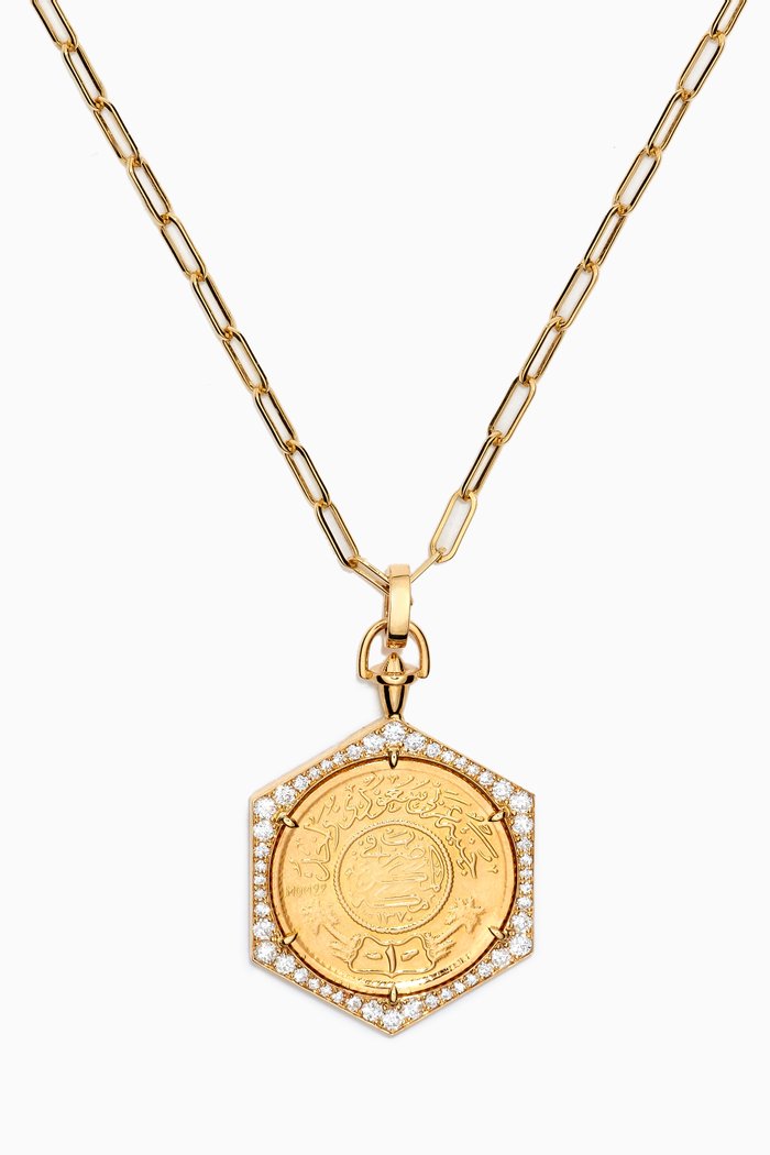 

Ginea Diamond Long Necklace in 18kt Yellow Gold