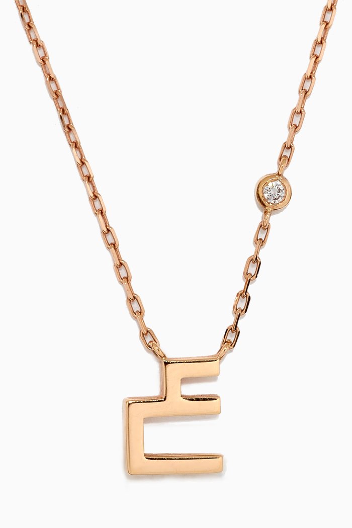 

Harfi Ain Single Diamond Bracelet in 18kt Yellow Gold, Rose gold