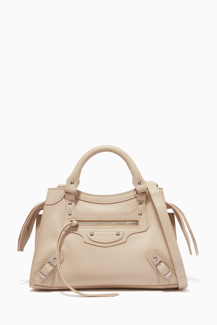 

Neo Classic City XS Bag in Grained Calfskin, Neutral