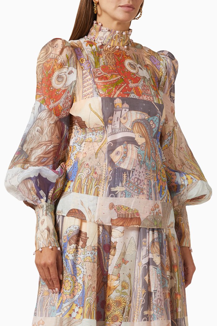 

Kaleidoscope Zodiac Blouse, Multicolour