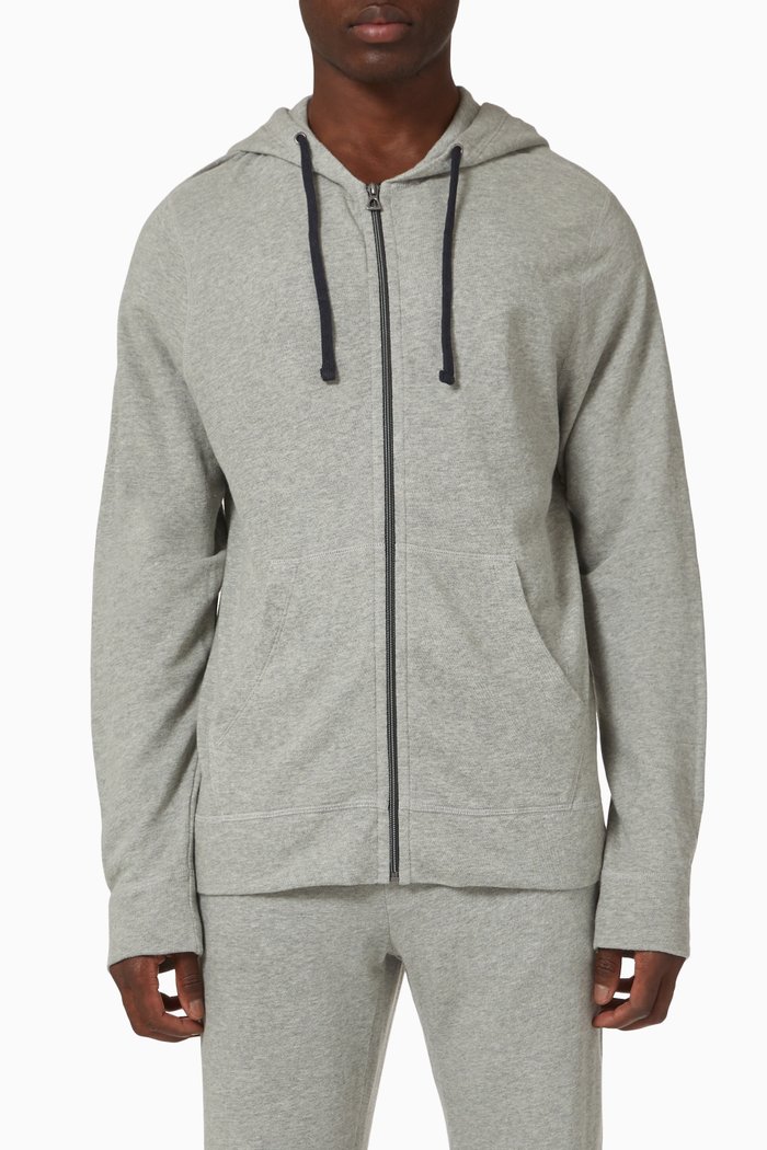

Vintage Hoodie in Cotton, Grey