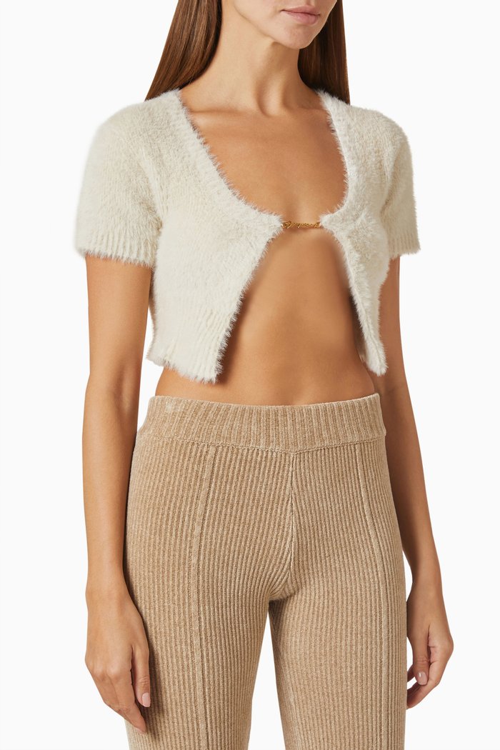 La Maille Neve in Mohair-knit, Neutral