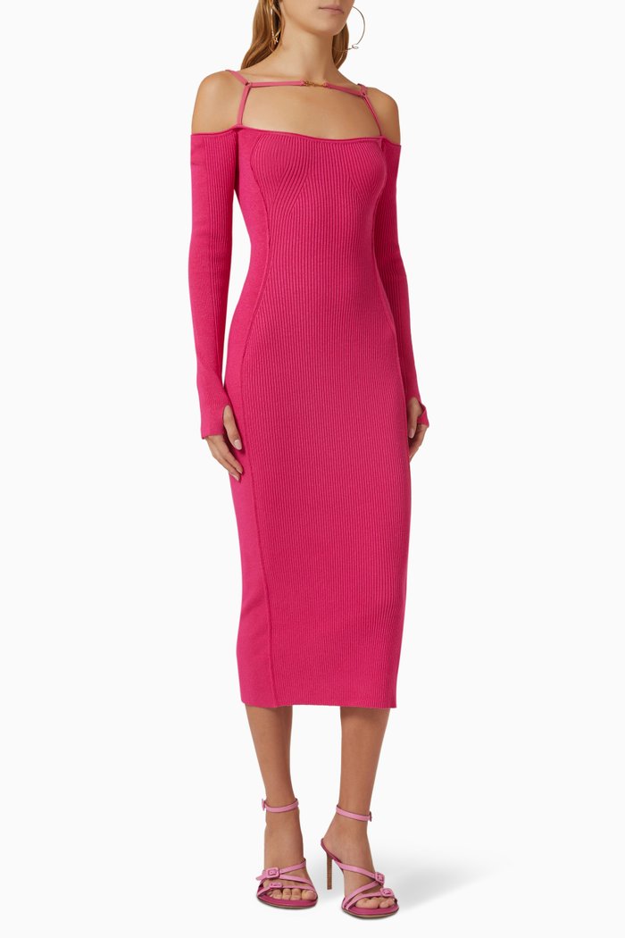 

La Robe Sierra in Jersey, Pink