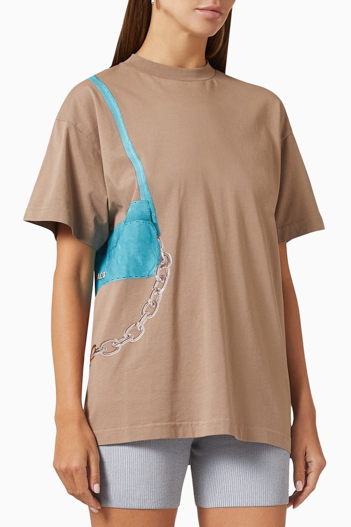 

Le Ciuciu T-shirt in Jersey, Brown