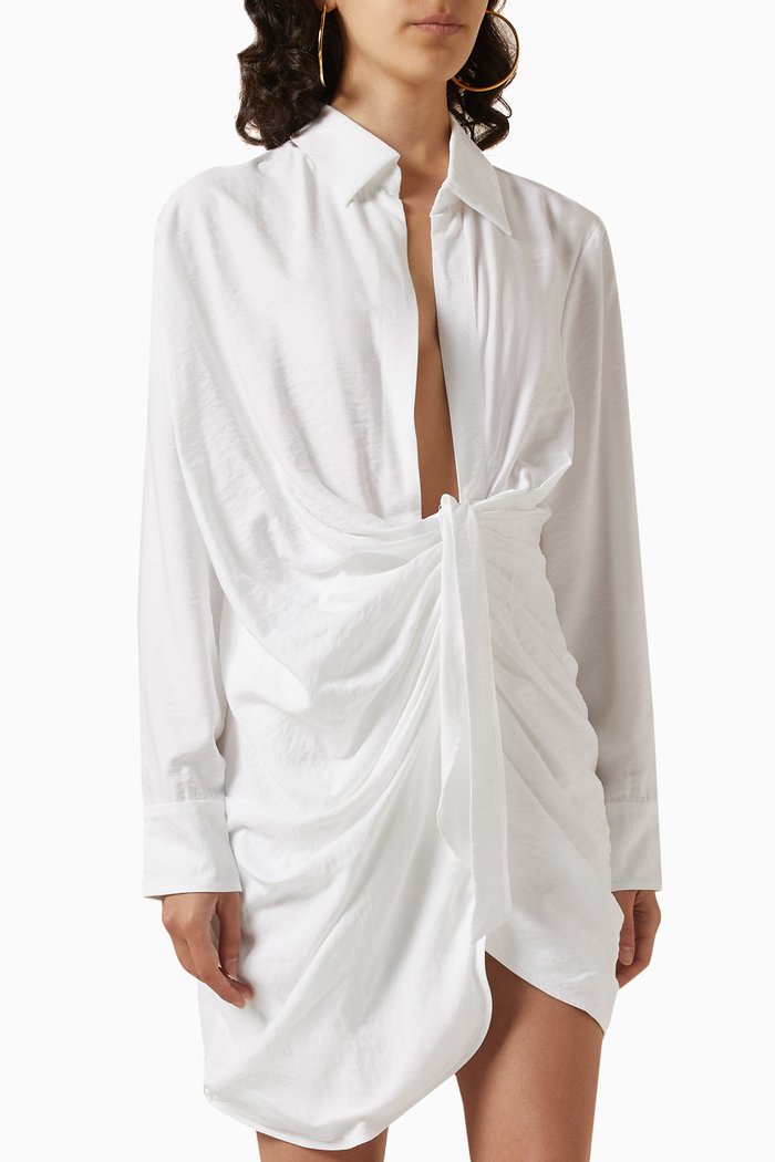 

La Robe Bahia in Viscose, White