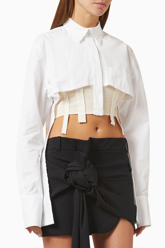 

La Chemise Cinta in Cotton, White