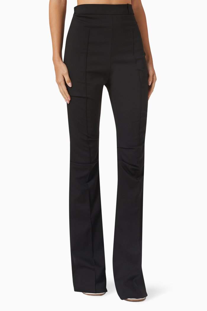 

Le Pantalon Merria Pants in Wool, Black