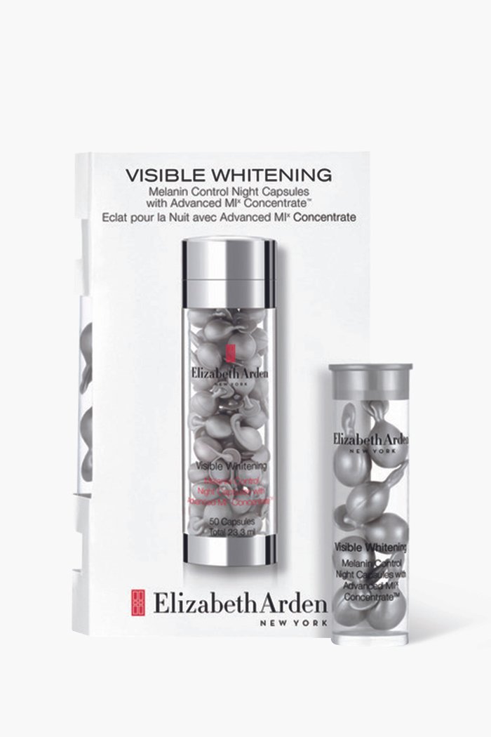 

Visible Whitening Melanin Control Night Capsules With Advanced MI X Concentrate™, Multicolour