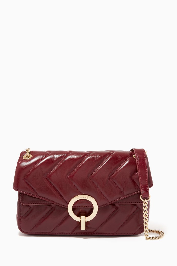 

Yza Bag in Quilted Leather, Red
