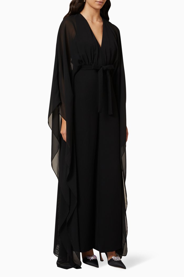 

Esme Jumpsuit in Crepe, Black