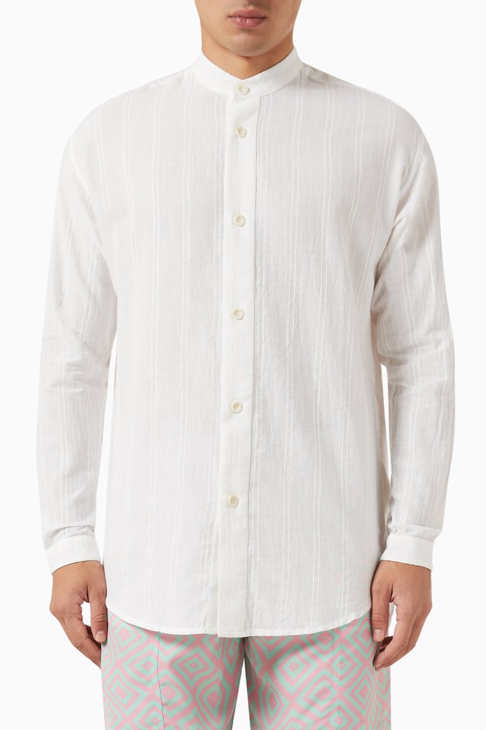 

Tulum Shirt in Cotton, White