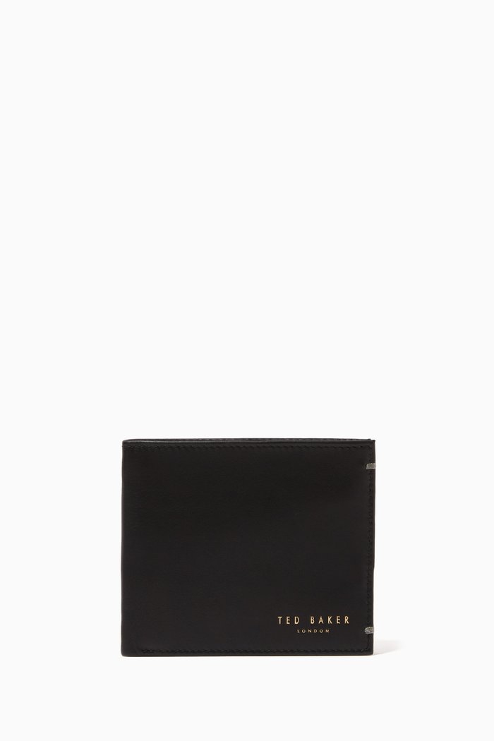

Antonys Bi-fold Wallet in Leather, Black