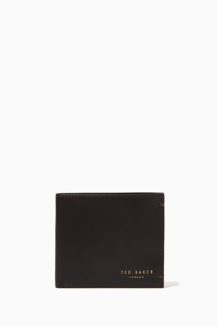 

Antonys Bi-fold Wallet in Leather, Brown