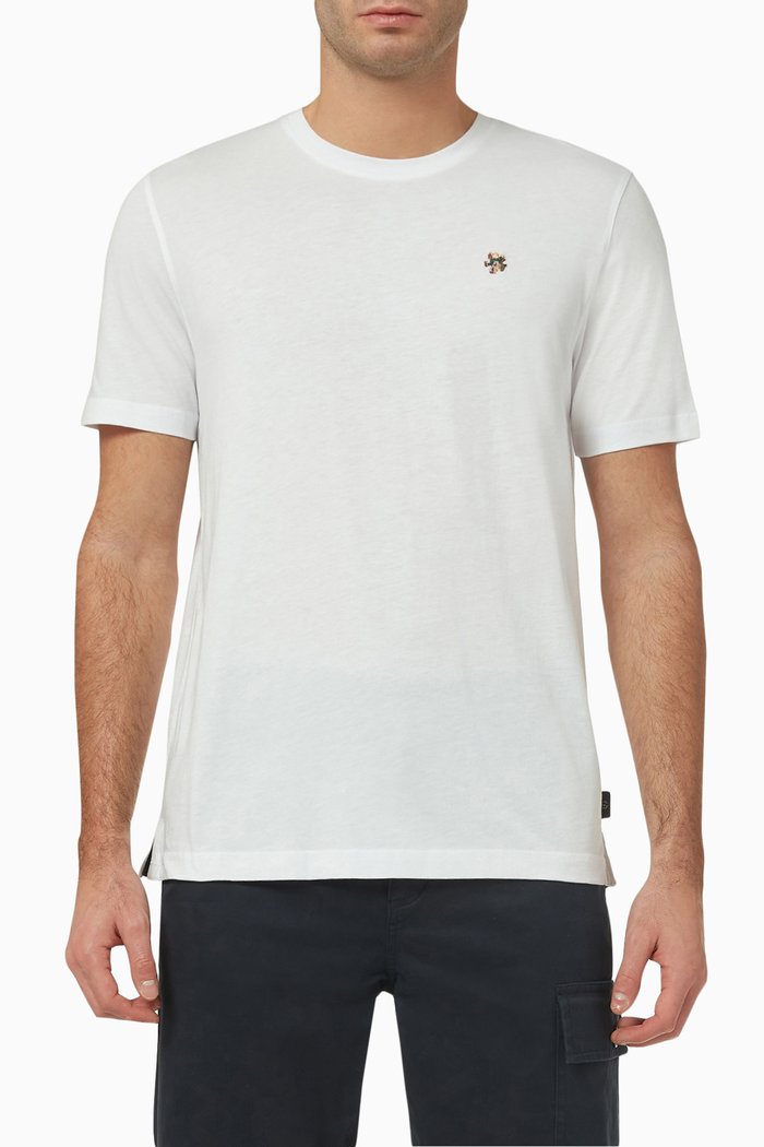 

Oxford T-shirt in Organic Cotton, White