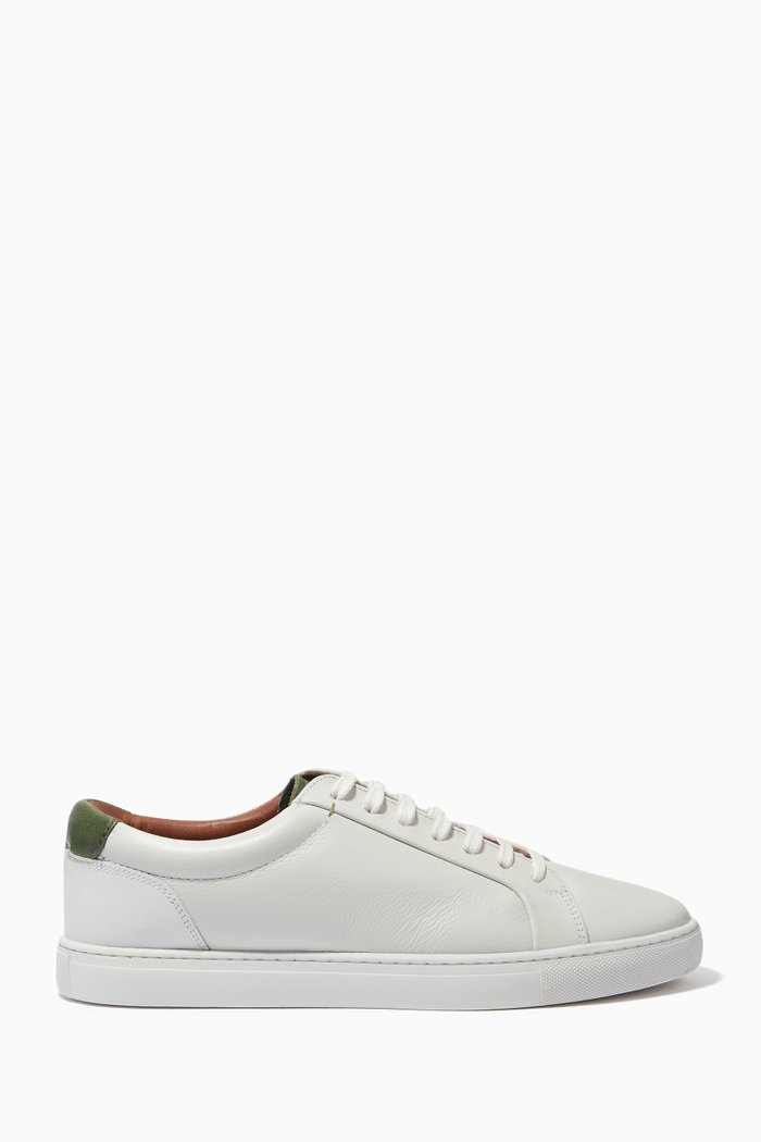 Udamo Sneakers in Leather, White