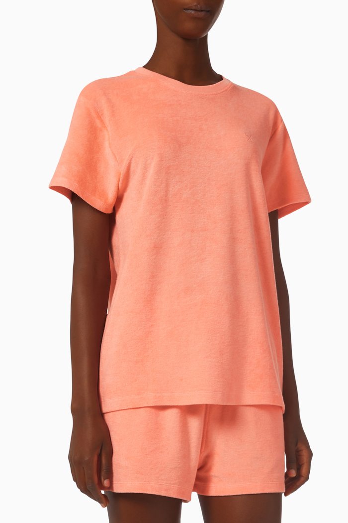 

SoCal Sorbet T-shirt in Terry, Orange