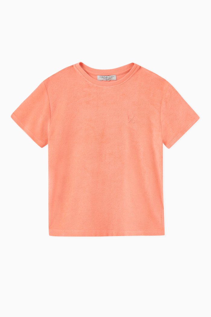 

SoCal Sorbet T-shirt in Soft Terry, Orange