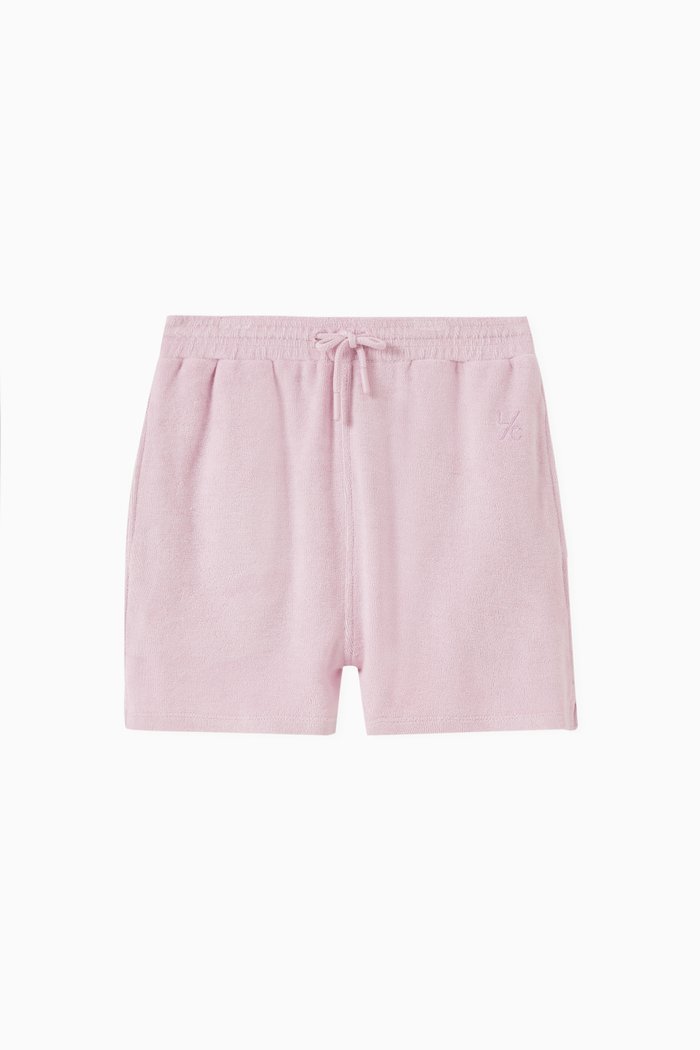 

SoCal Sorbet Shorts in Soft Terry, Pink